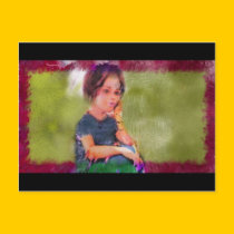 Enchanted Garden Sitting postcards