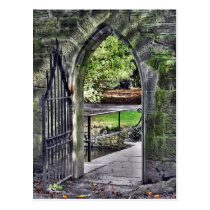 Enchanted Gate Postcard postcards