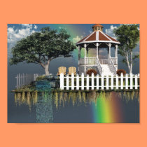 Enchanted Gazebo Poster posters