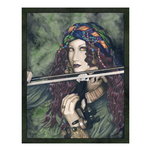 Enchanted Melodies: Violin poster print