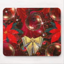 Enchanted Red Satin mousepads