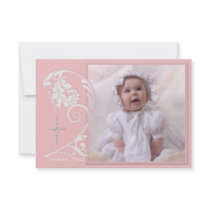 Enchanted Religious Photo Thank You Card Invitation