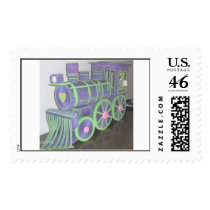 Enchanted Train postage