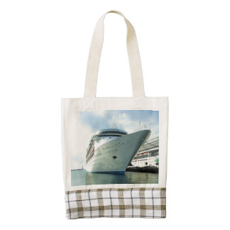 Enchanting Bow and Stern Zazzle HEART Tote Bag