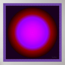Enchanting Glow Ball Poster