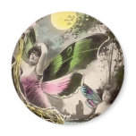 Enchanting Vintage Fantasy Faries Fridge Magnet