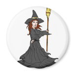 Enchanting Witch magnets