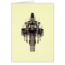 Enchantment Chandelier ~ Card / Invitations