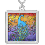 Enchantment Peacock Necklace