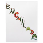 Enchilada Chili Peppers Custom Letterhead