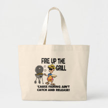 Encienda para arriba la parrilla bolsa de mano