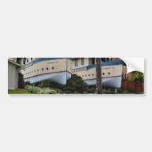 Encinitas Boat Houses Bumper Stickers
