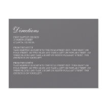Enclosure Card // The Elegance Collection Custom Invite