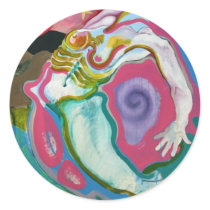Encompass Round Stickers