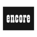 Encore Autograph Collectors Card postcards