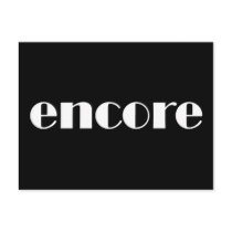 Encore Postcard by Quill_And_Me Encore Postcard