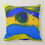 "Encounter" Pillow Designed by Tawny's Uniques
