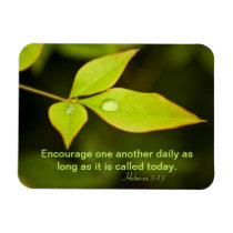 Encourage One Another Vinyl Magnets