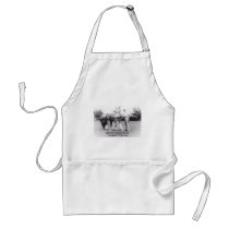 Encouragement - Elephant Playing Golf Apron