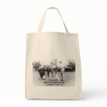 Encouragement - Elephant Playing Golf Canvas Bags