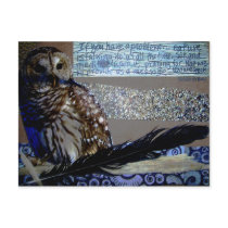 Encouragement Owl postcards
