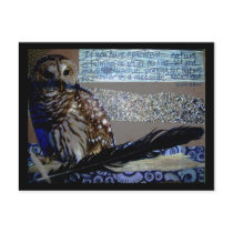 Encouragement Owl postcards