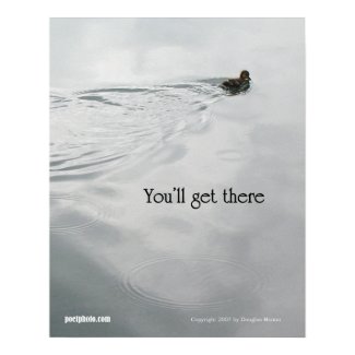 Encouragement poster print