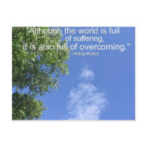 Encouraging Quote Post Card postcards