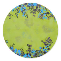 Encroaching Flowers stickers