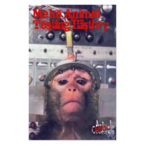 End Animal Testing Custom Flyer