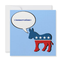 End conservatism invitations by AntiRepublican End conservatism invitations