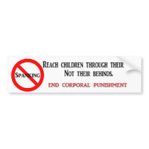 End Corporal Punishment bumper stickers