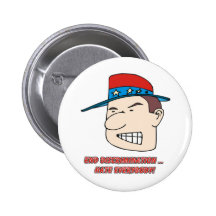 End Discrimination ... Hate Everybody! Button