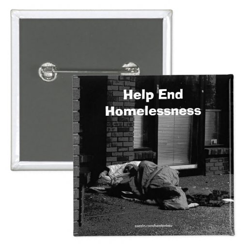 End Homelessness Campaign Button