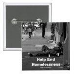 End Homelessness Campaign Button