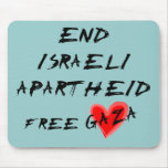 End Israeli Apartheid Mousepad