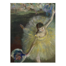 End of an Arabesque, 1877 Post Card