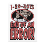 End of an Error Anti-Obama Gear Postcard