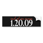End of an Error - Bumper Sticker