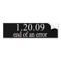 End of an Error bumper stickers by whiplashes End of an Error bumper stickers
