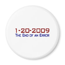 End Of An Error Refrigerator Magnet