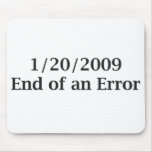 End of an Error Mousepad mousepads
