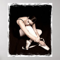 "End of Day" Ballerina Print