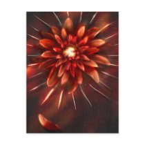 End of flowers - Postcard