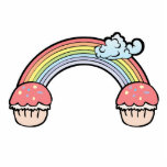 End of Rainbow Cupcakes
