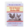 End of Summer Chicken BBQ Invitation Card