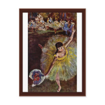 End Of The Arabesque By Edgar Degas Post Cards
