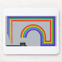 End of the Rainbow Mousepads