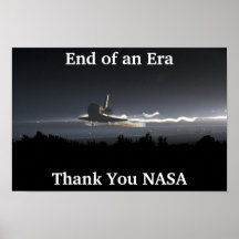End of the Space Shuttle Era Posters