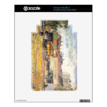 End of the tram, Oak Park, Illinois by Hassam Skin For Kindle